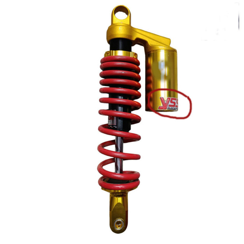 برچسب کمک فنر عقب موتور سیکلت وارون مدل M-56-YSS-2
