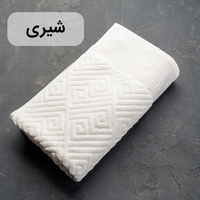 حوله حمام هیرو مدل مائستا سایز 90*150 سانتی متر
