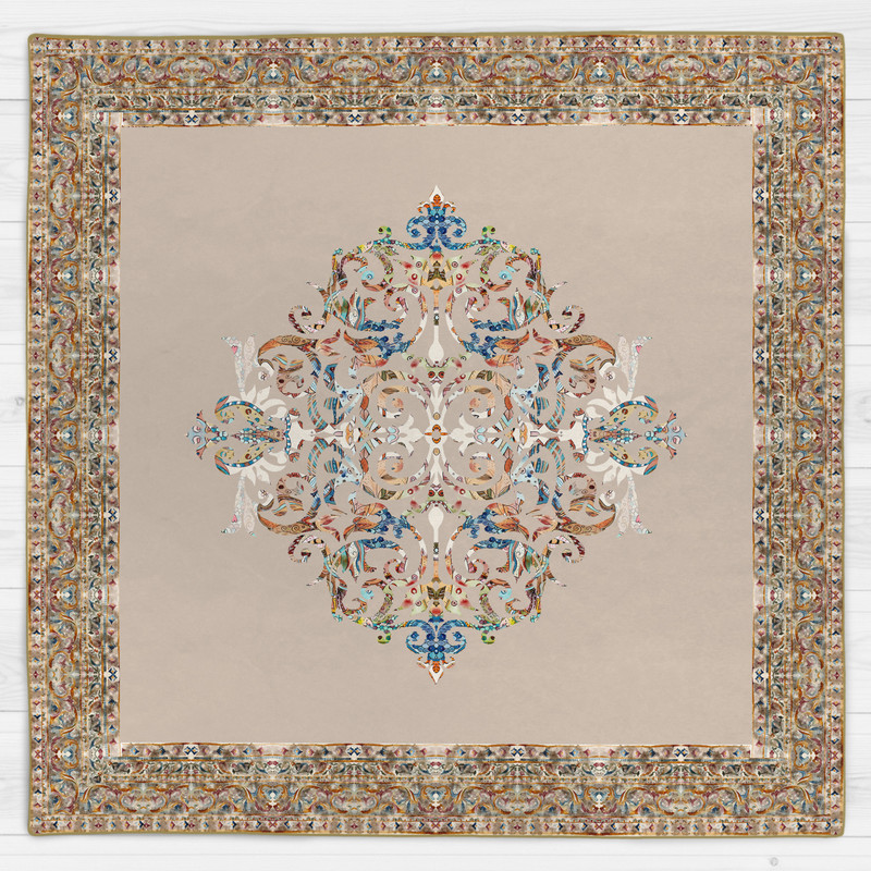 رومیزی طرح ابرنگی کد 9946.3