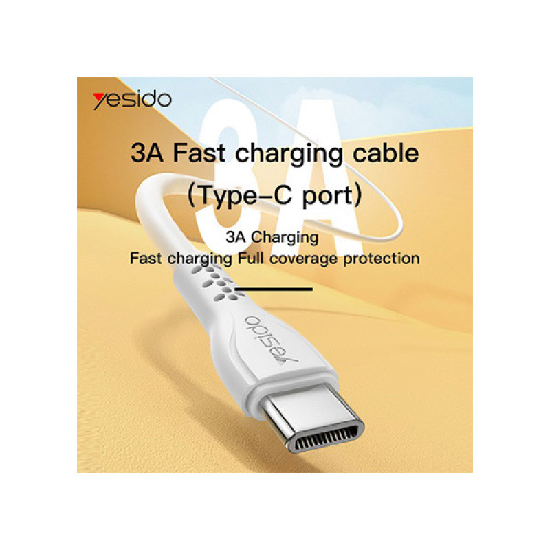 کابل تبدیل USB به USB-C یسیدو مدل CA7I طول 1 متر