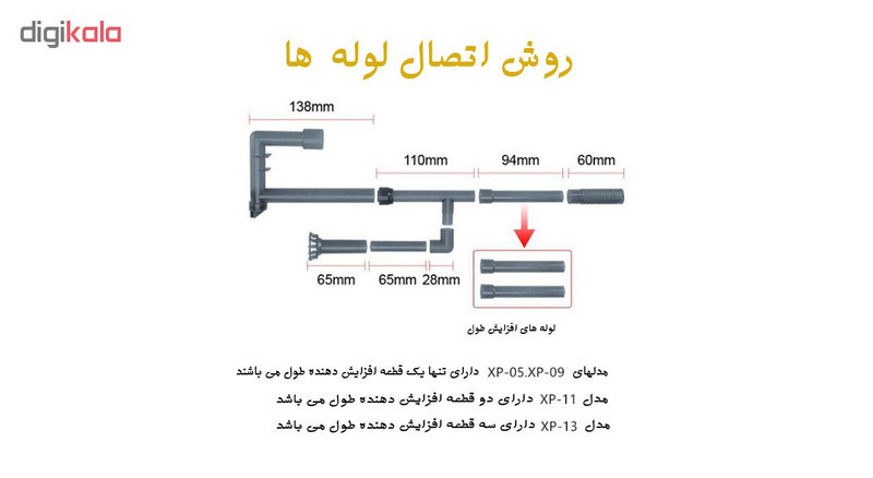 فیلتر خارجی و مکنده چربی آکواریوم جنکا مدل xp-11