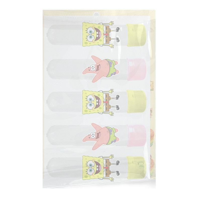 کپسول گیفت اسمارتیز مدل باب اسفنجی مجموعه 5 عددی
