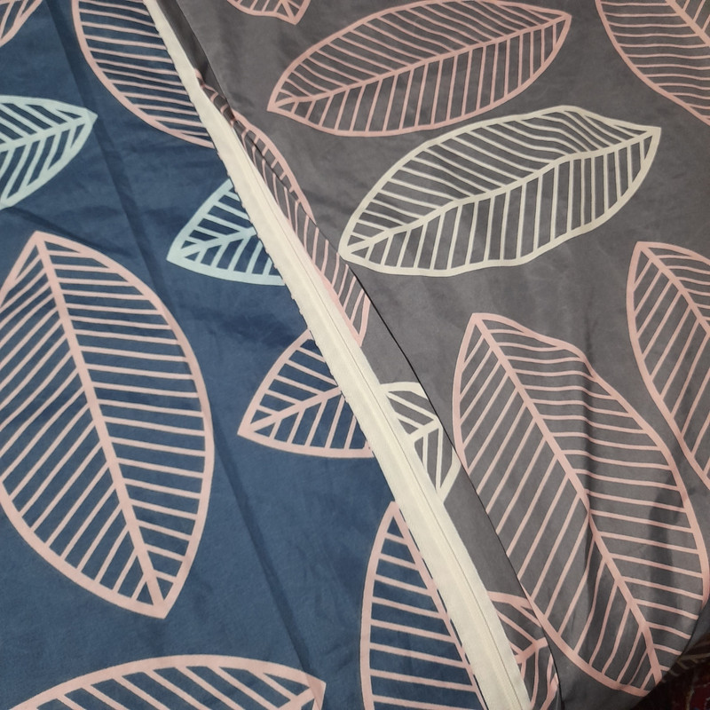 روکش لحاف دورو مدل ماکائو نیکیا دو نفره سایز 220×200 سانتی متر