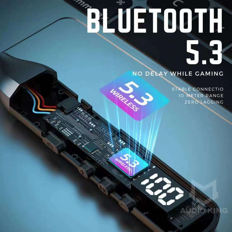 هدفون بلوتوثی گردنی ریمکس مدل RB-S20 با حذف نویز HD، درگاه شارژ USB Type-C، با قابلیت اتصال به چند دستگاه، طراحی ارگونومیک، مقاوم در برابر رطوبت و عرق