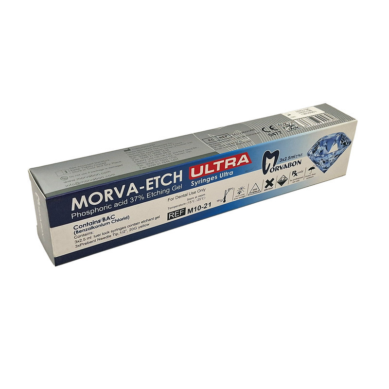 ژل اسید فسفریک اولترا مروابن مدل Etch ULTRA حجم 3 میلی لیتر بسته 3 عددی