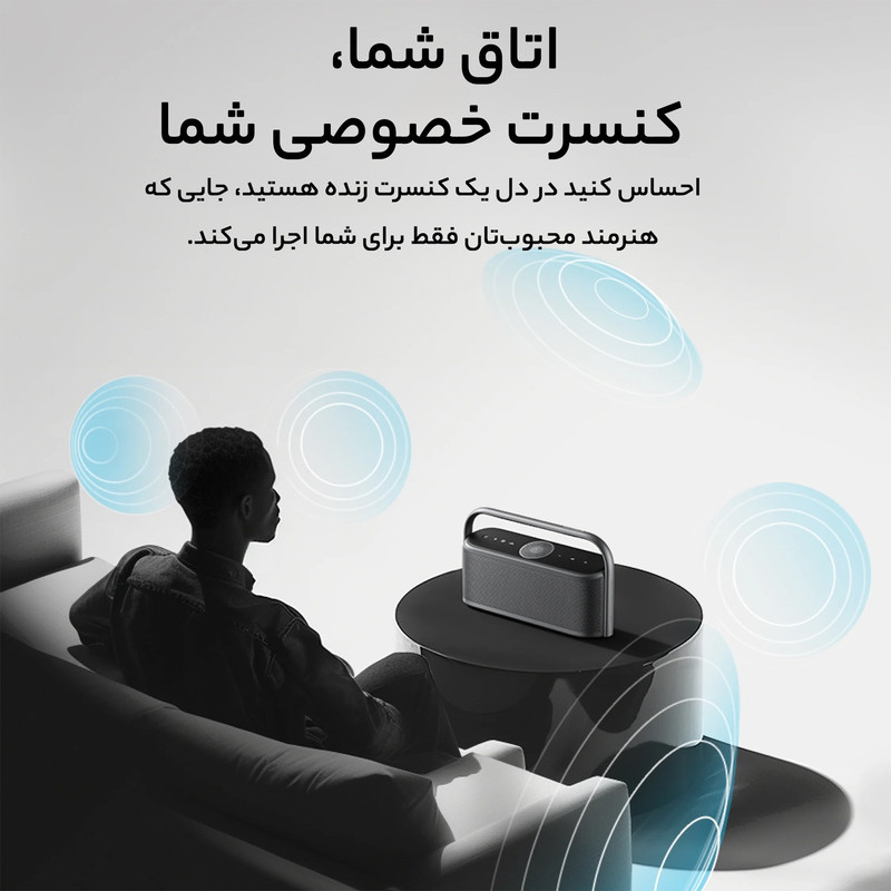 اسپیکر بلوتوثی قابل حمل انکر مدل Soundcore Motion X600A3130