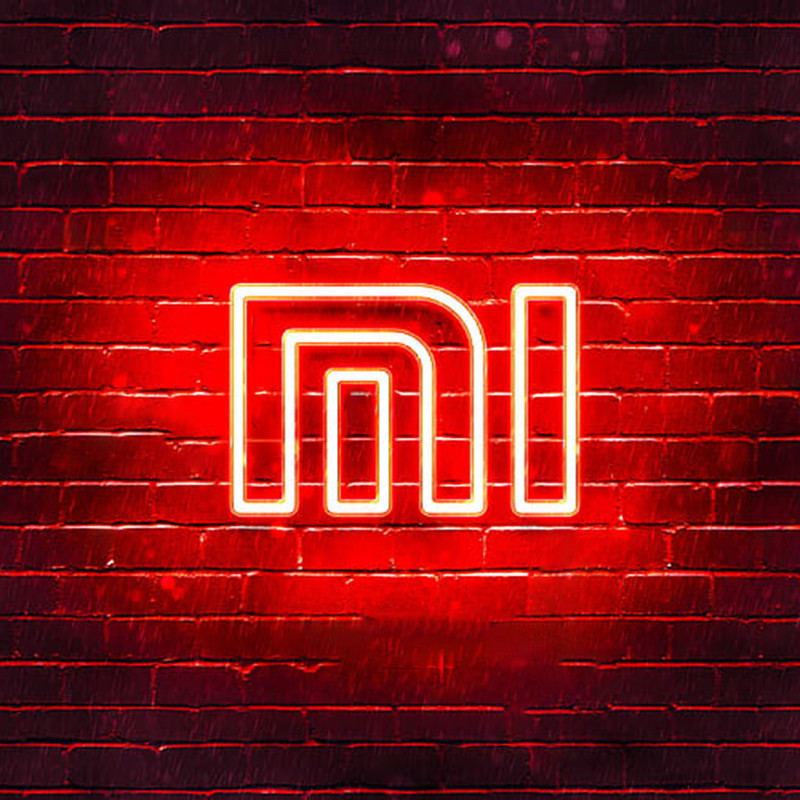 چراغ نئون طرح xiaomi