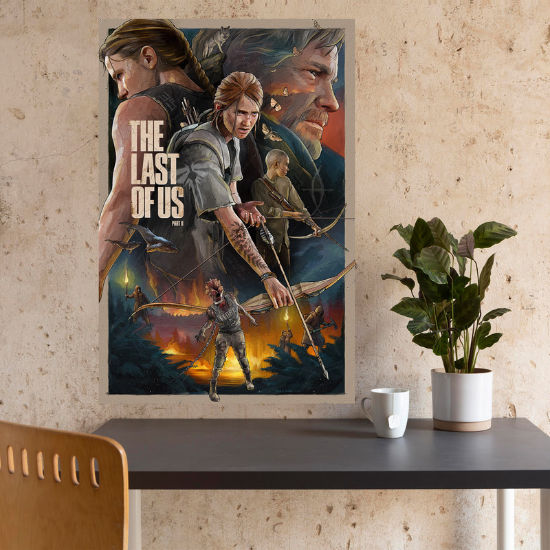تابلو شاسی مدل گیمینگ لست اف اس last of us 2 کد 1269