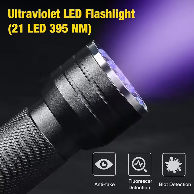 چراغ قوه اکی یس مدل UV LIGHT 21