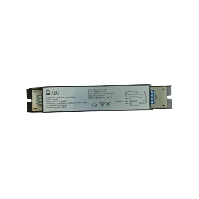 ترانس مهتابی مدل آر ای جی ST 1HPF 1×40 OR 1×36