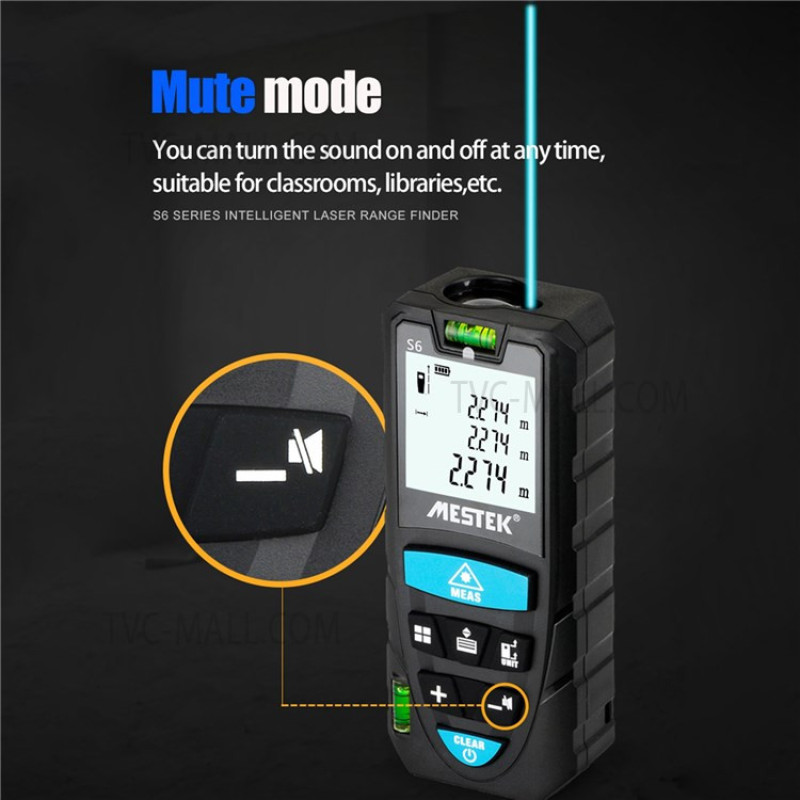 متر لیزری دیجیتال مستک مدل S6 100M