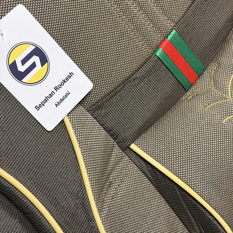 ست کامل روکش صندلی خودرو سپاهان روکش مدل GUCCI-249 مناسب برای دناپلاس