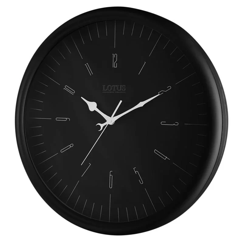 ساعت دیواری کوارتز لوتوس مدل W-251-BLACKWELL