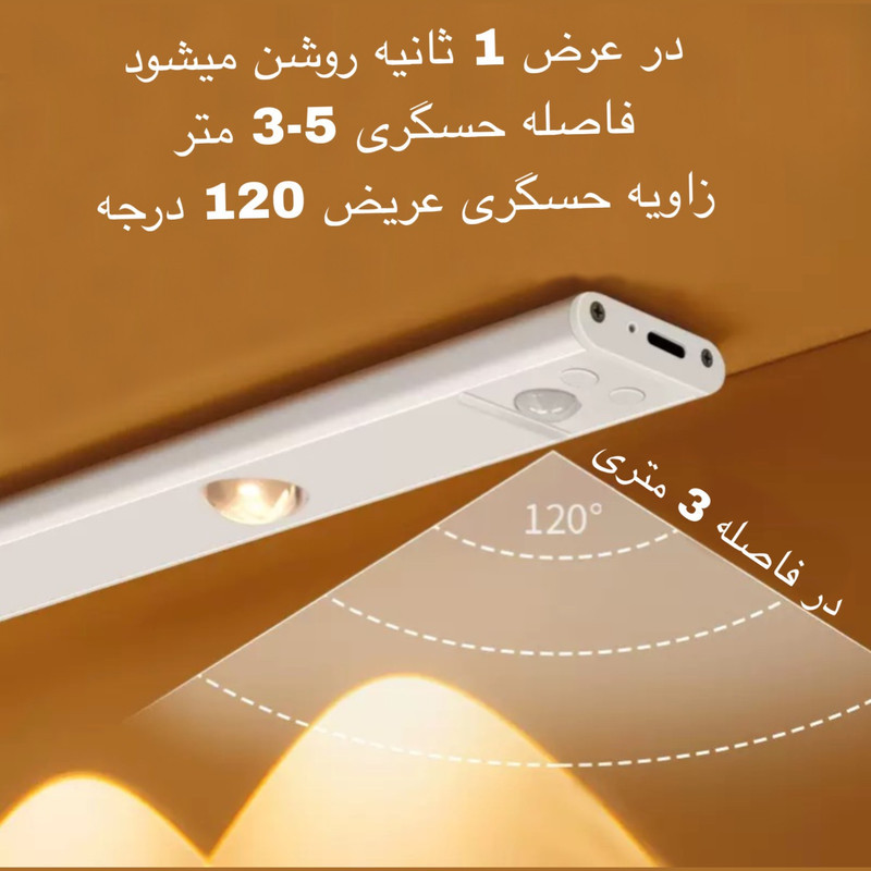 چراغ ال ای دی 0.75 وات مدل زیر کابینتی کد 80CM