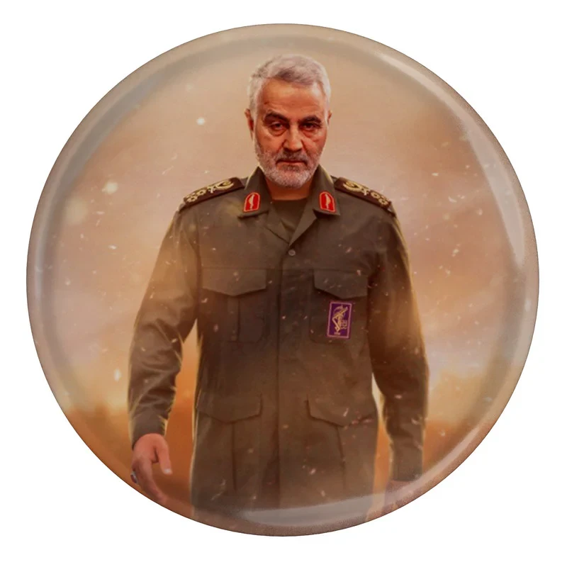 مگنت طرح سردار شهید حاج قاسم سلیمانی مدل S4802