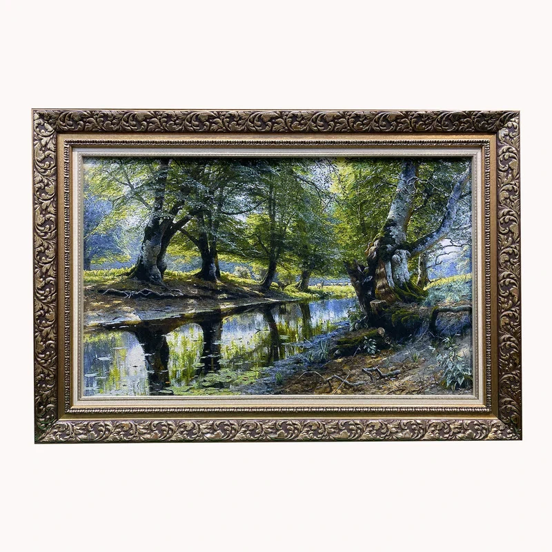 تابلو فرش دستباف طرح منظره کد ۲۱۷۳۶۲۹۹