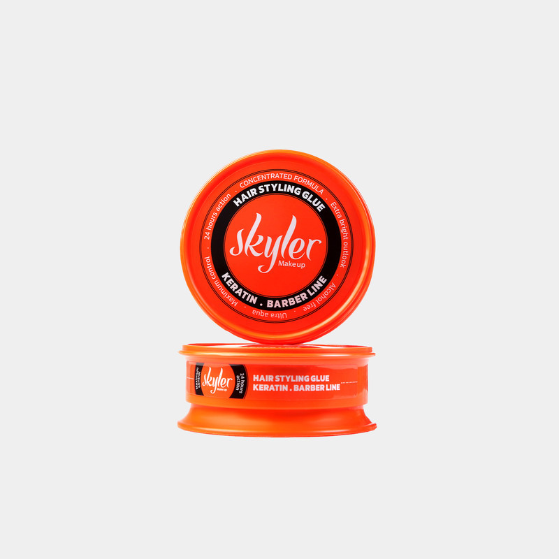 چسب مو اسکایلر مدل Keratin-Barber-Line حجم 150 میلی لیتر