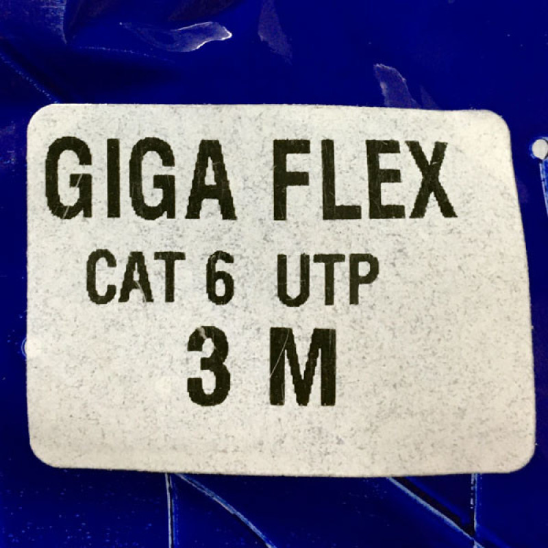 کابل شبکه CAT6 گیگافلکس مدل GI-UTP-GRE