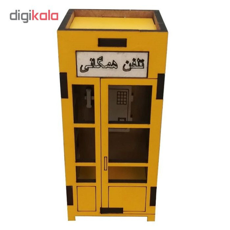 ماکت دکوری طرح کیوسک تلفن مدل SI-02