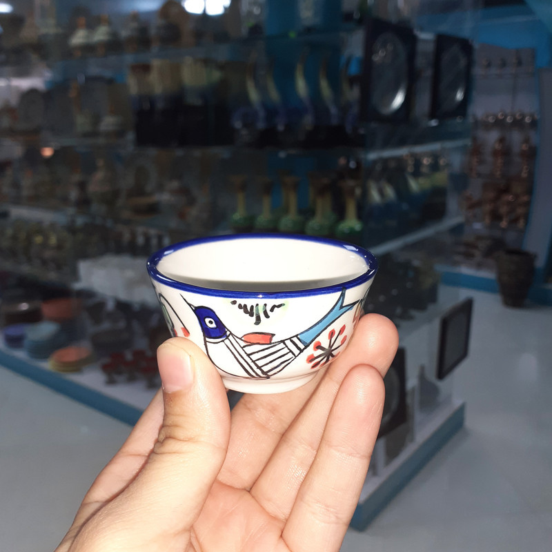 پیاله مدل مرغی بسته 6 عددی