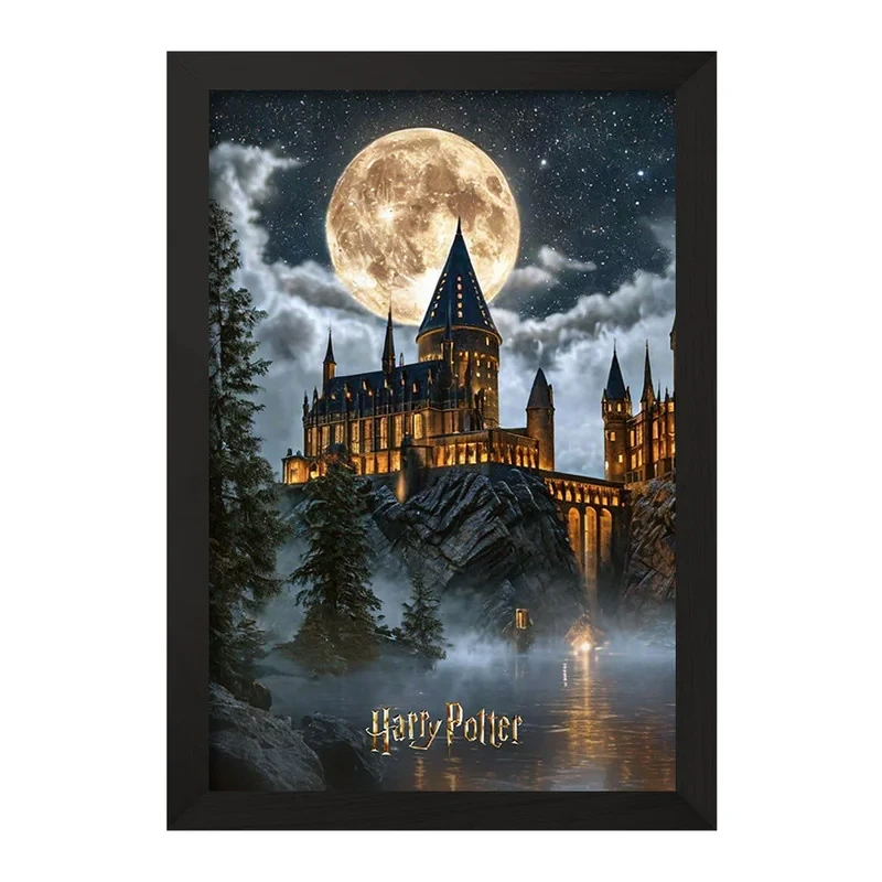 تابلو خندالو مدل هاگوارتز هری پاتر (Harry Potter) کد F8825