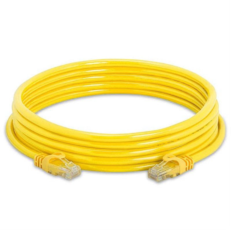 کابل شبکه Cat6 گیگافلکس مدل GI-UTP-2M-YL