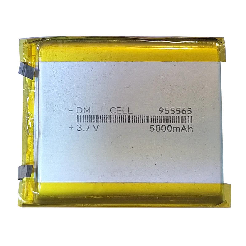 باتری لیتیومی قابل شارژ دی ام سل مدل DM-955565 ظرفیت 5000 میلی‌ آمپر ساعت