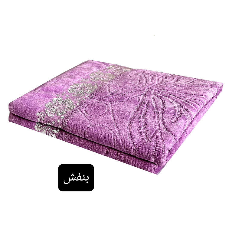 حوله حمام هنرمند مدل لوکس سایز 150x100 سانتی متر