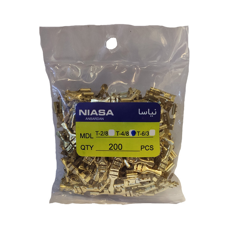 سر سیم خودرو نیاسا مدل T-48 بسته 200 عددی