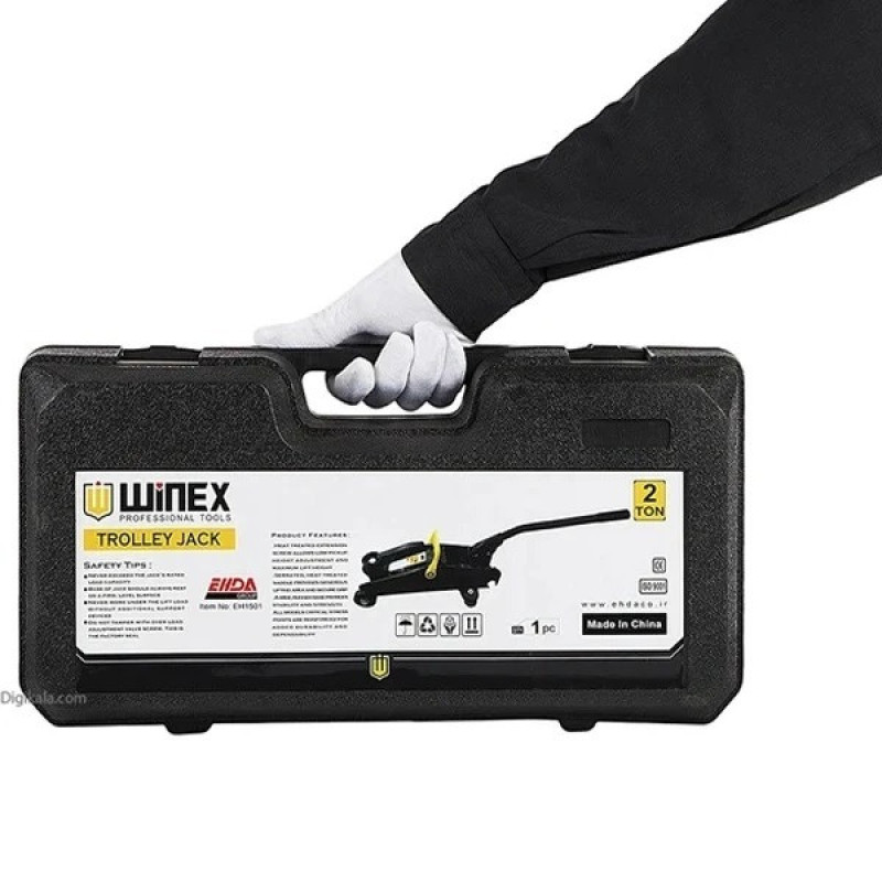 جک سوسماری خودرو وینکس مدل YP-EH1501 ظرفیت 2 تن