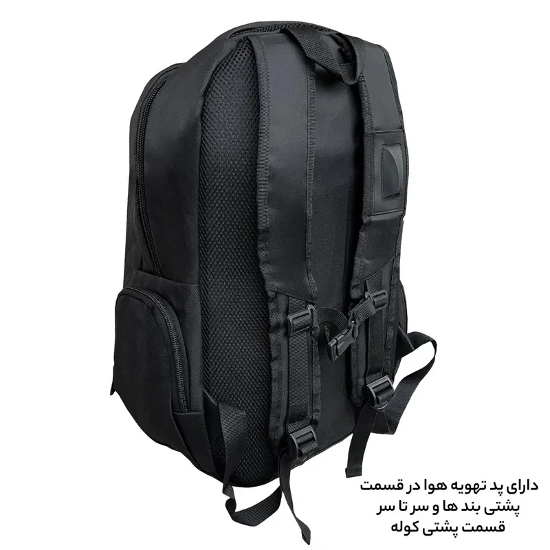 کوله پشتی لپ تاپ فوروارد مدل 006688 مناسب برای لپ تاپ 15 تا 17 اینچی