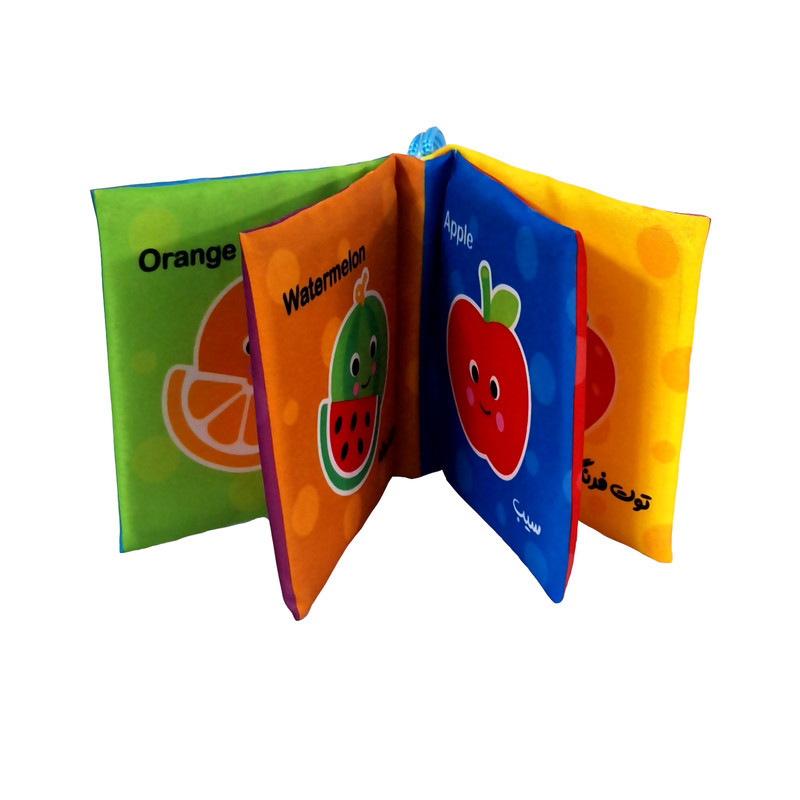 کتاب پارچه ای انتشارات باوان مدل بع بعی جونم مجموعه 4 عددی