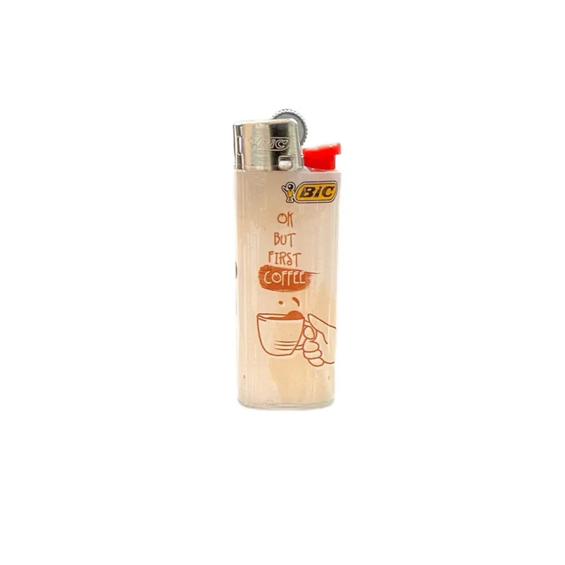 فندک گازی بیک طرح قهوه کد 8-5