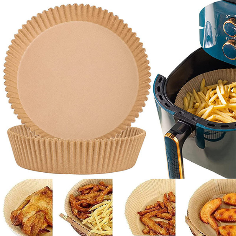 ورق نسوز شیرینی‌ پزی مدل Air Fryer Pad Paper بسته 50 عددی