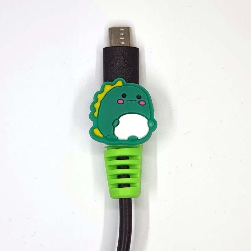 محافظ کابل مدل Chubby Dinosaur B02 بسته 2 عددی