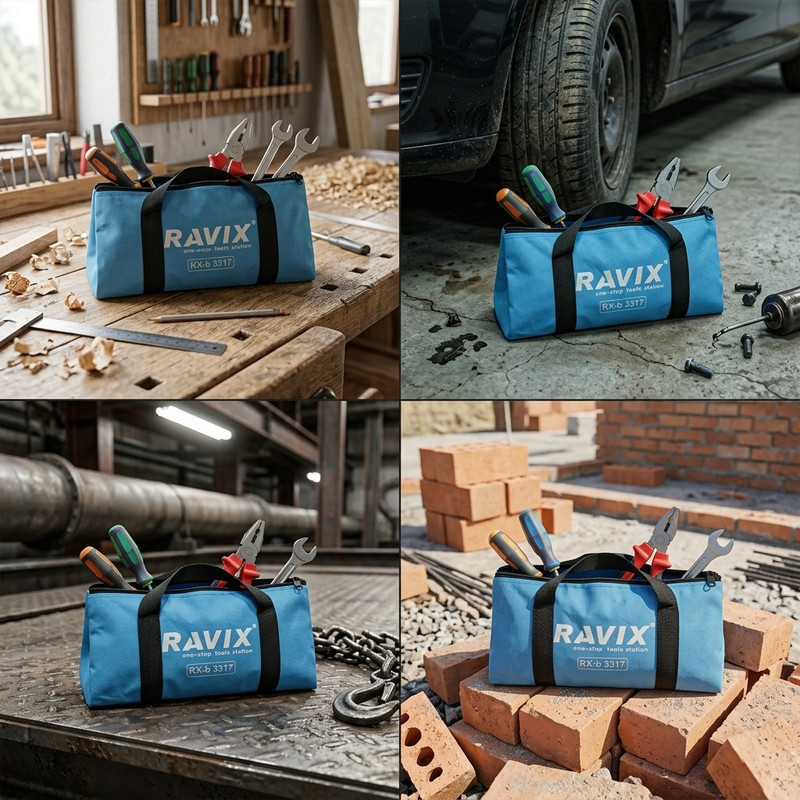 کیف ابزار برزنتی راویکس مدل jt-B33 سایز 30 سانتی متر