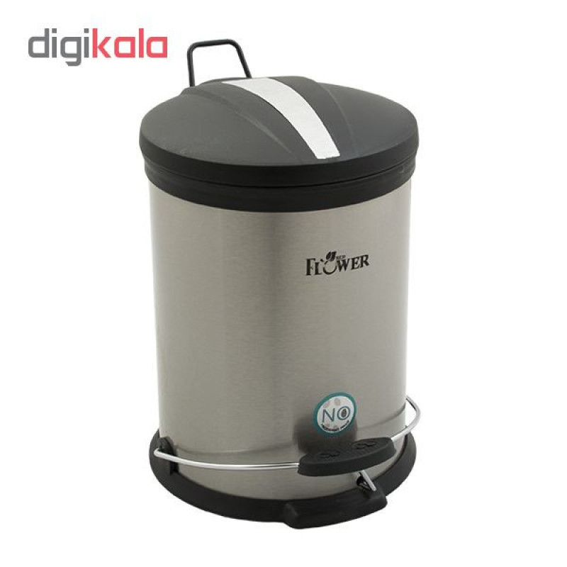 سطل زباله پدالی ردفلاور مدل FLp3 ظرفیت 3 لیتر