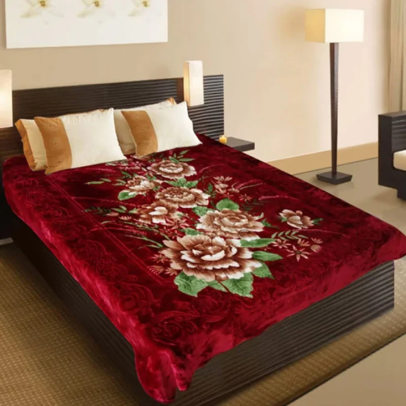 پتو گلبافت مدل برتر کد 110 سایز 220x240 سانتی متر