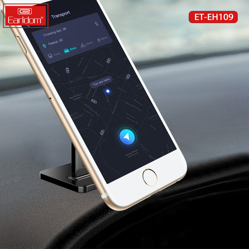 پایه نگهدارنده گوشی موبایل ارلدام مدل Metal Gravity Car Mount Holder