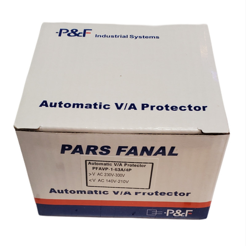 محافظ ولتاژ ۶۳ آمپر سه فاز پارس فانال مدل PFA63