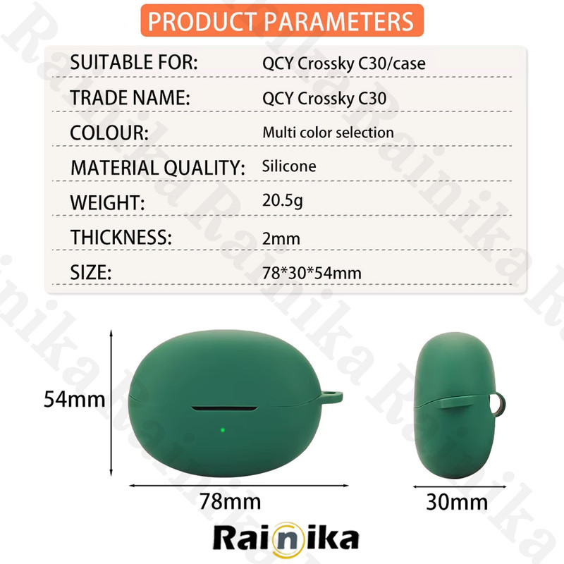 کاور رینیکا مدل Cros Sky C30 مناسب برای کیس&nbsp;هدفون کیو سی وای Crossky C30