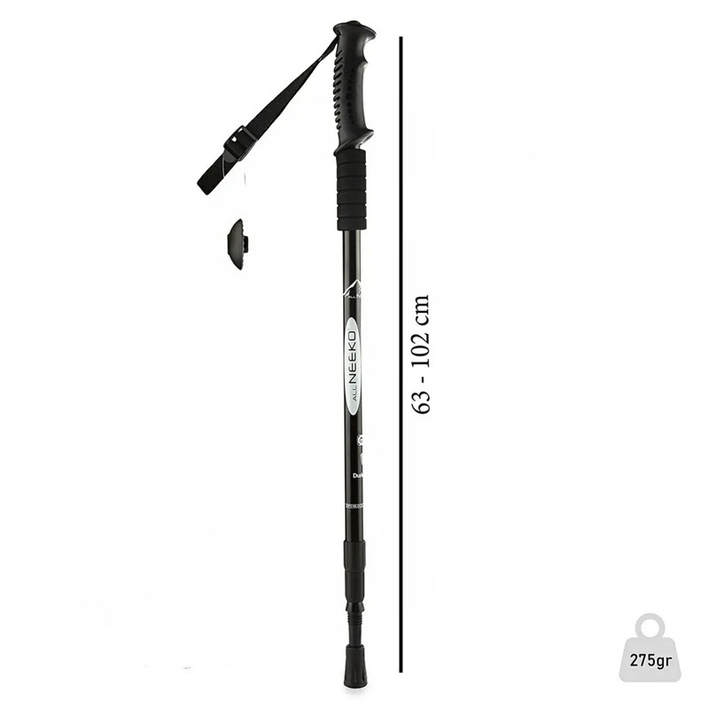 عصای کوهنوردی آل نیکو مدل Treking0024بسته دو عددی