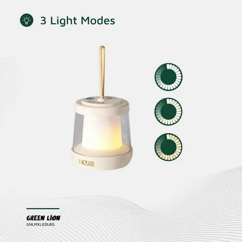 چراغ فانوسی گرین لاین مدل GCL-06 با نور چند رنگ