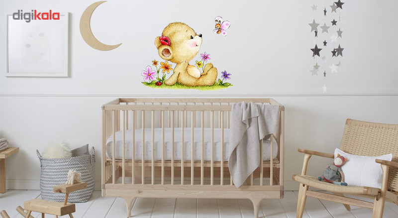 استیکر دیواری ژیوار طرح خرس کوچولو