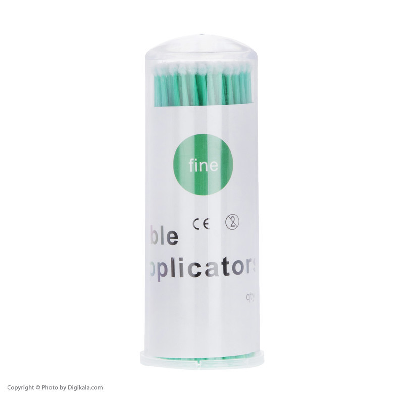 قلم میکروبراش ناخن و مژه مدل PP-902 Fine بسته 100 عددی