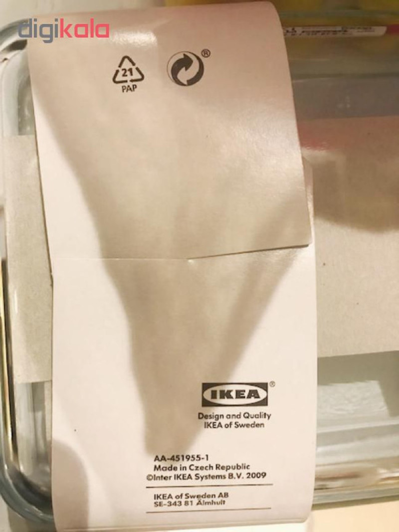 ظرف پخت ایکیا مدل MIXTUR سایز 27x18 سانتی متر
