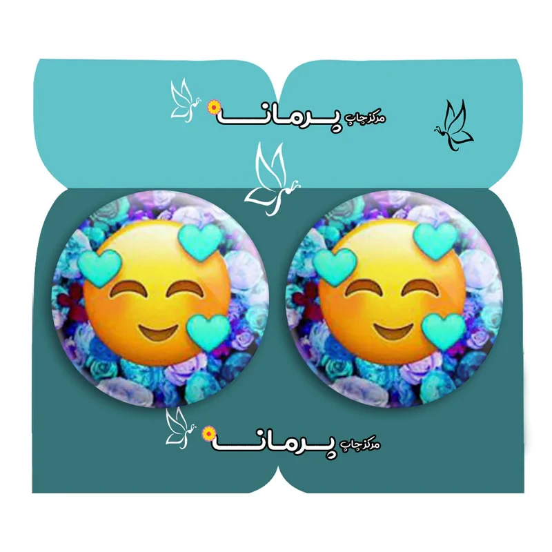مگنت پرمانه طرح ایموجی کد pmag2.31499 مجموعه 2 عددی