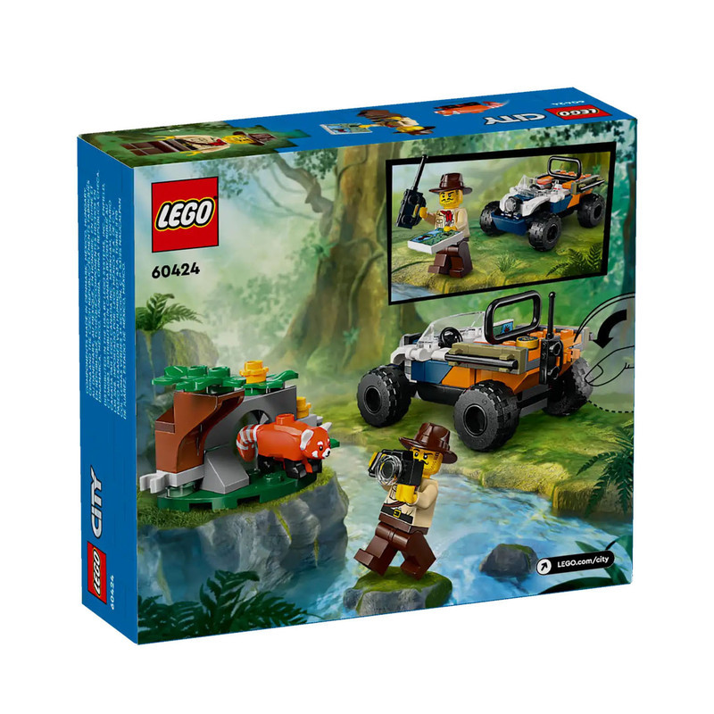 لگو سری City مدل Jungle Explorer Atv کد 60424