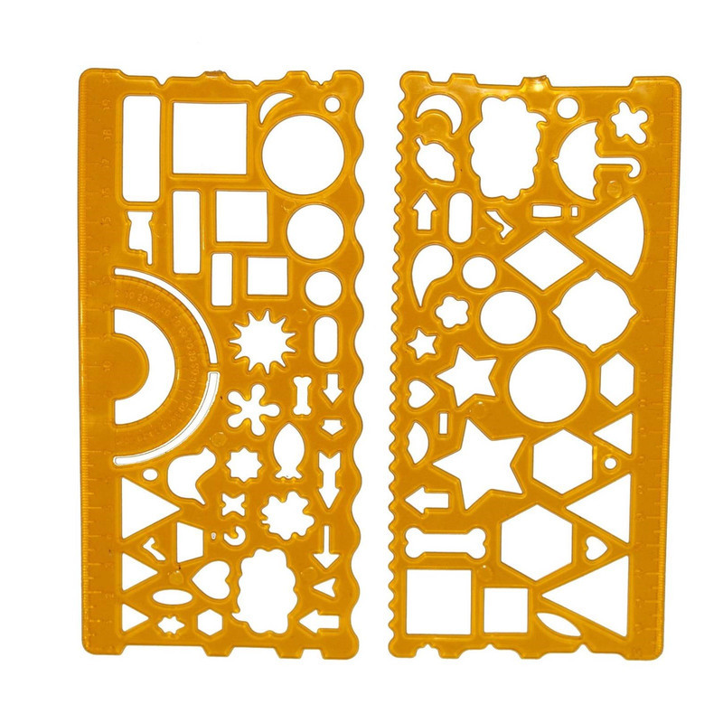 شابلون مدل Stencil کد 007 بسته 2 عددی
