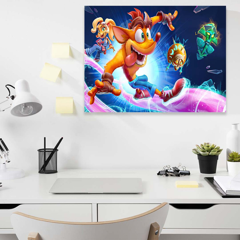 تابلو شاسی مدل crash bandicoot کد S-11040